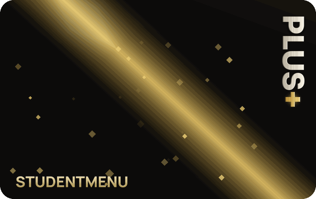 PLUS+ Onyx Gold card
